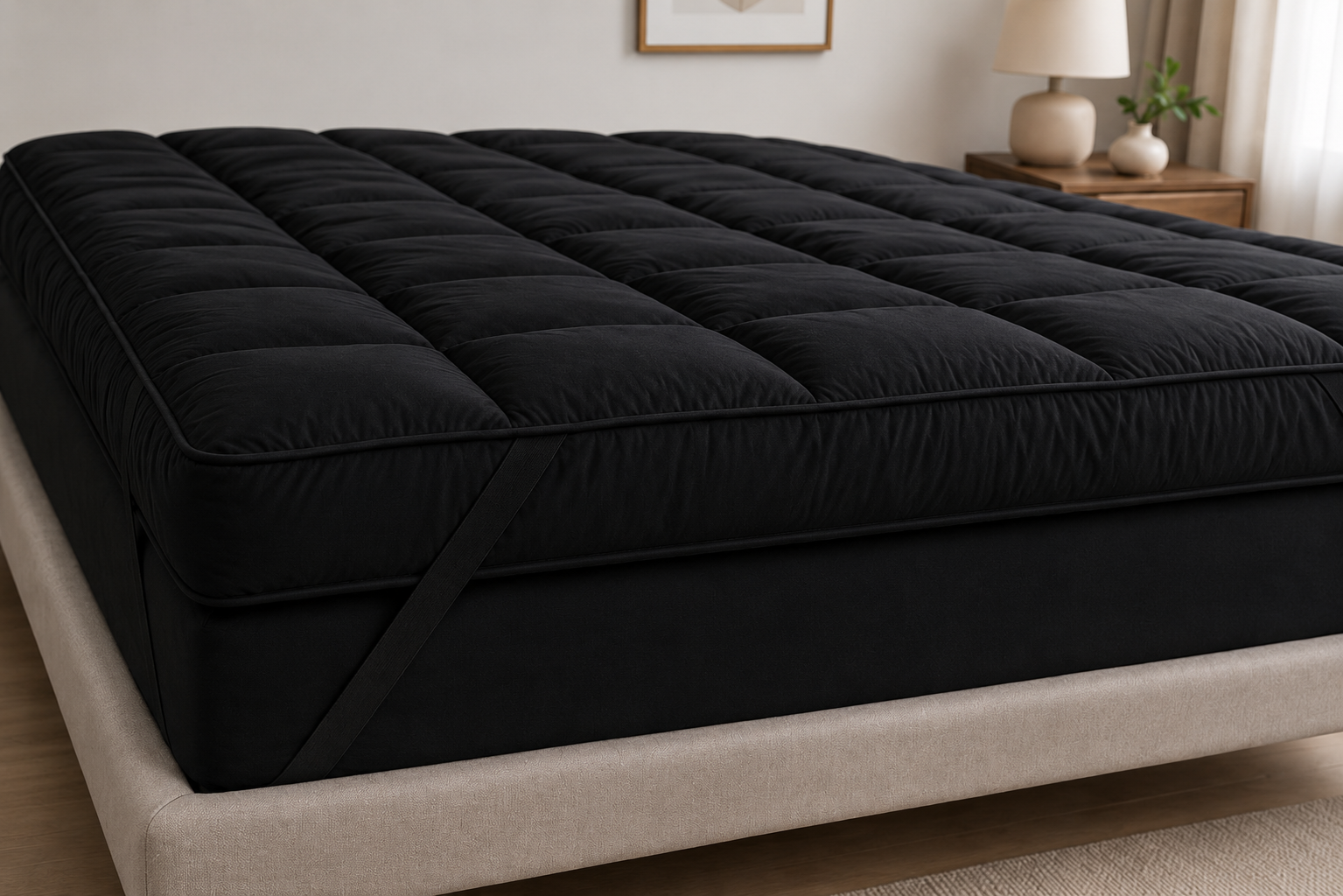 Mattress Topper Black