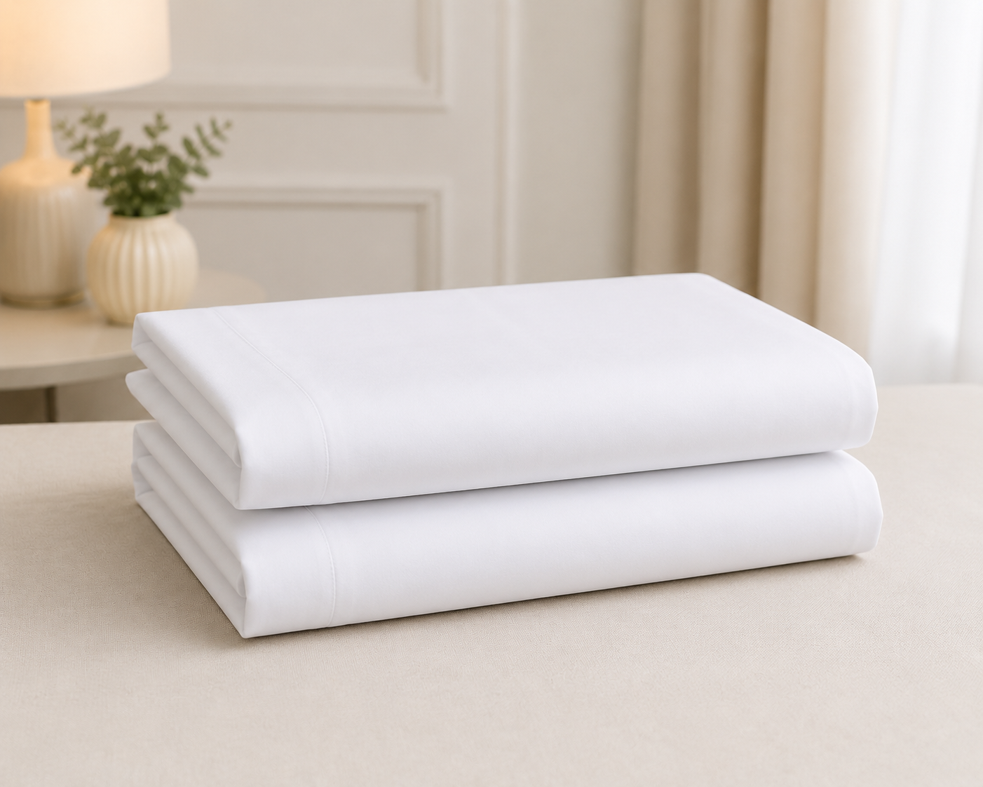 Premium Microfiber Pillow Cases – Set of 4 - White