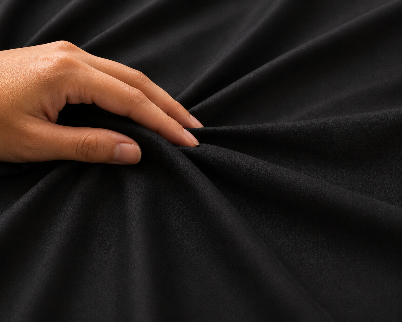 Premium Microfiber Pillow Cases – Set of 4 - Black