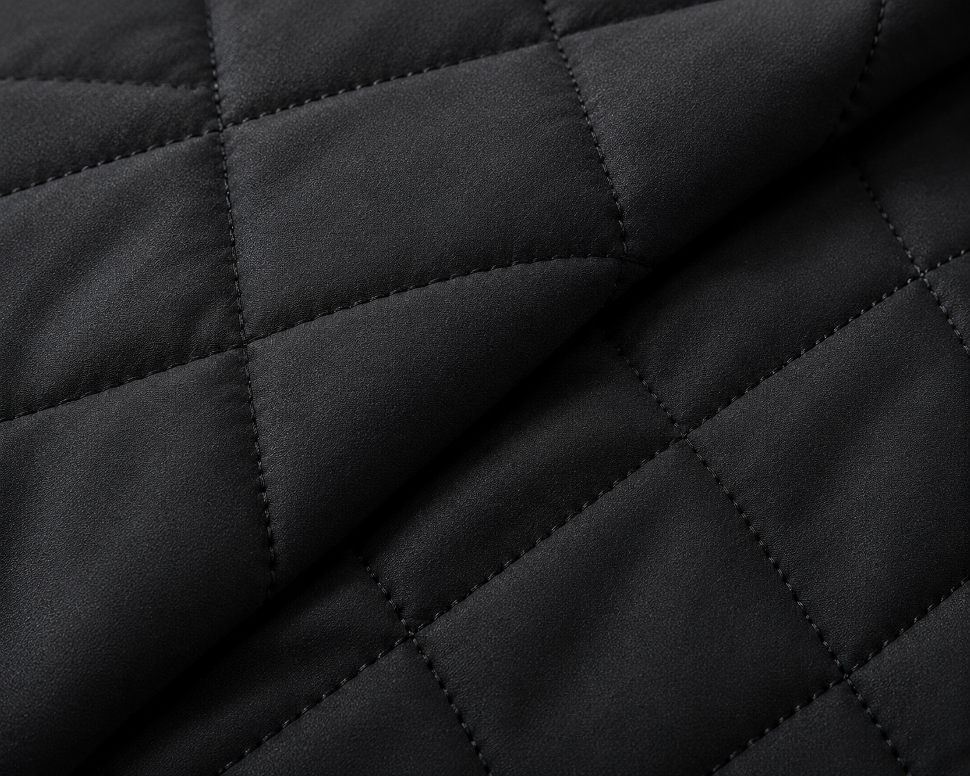 Quilted Pillow Protector – 3 Layer Zippered Pillow Cover Black