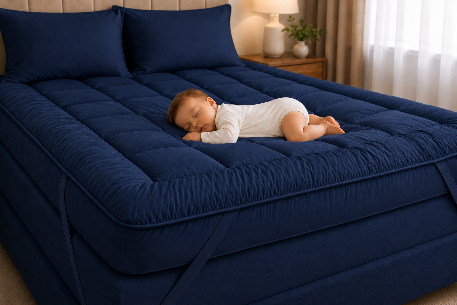 Mattress Topper Navy