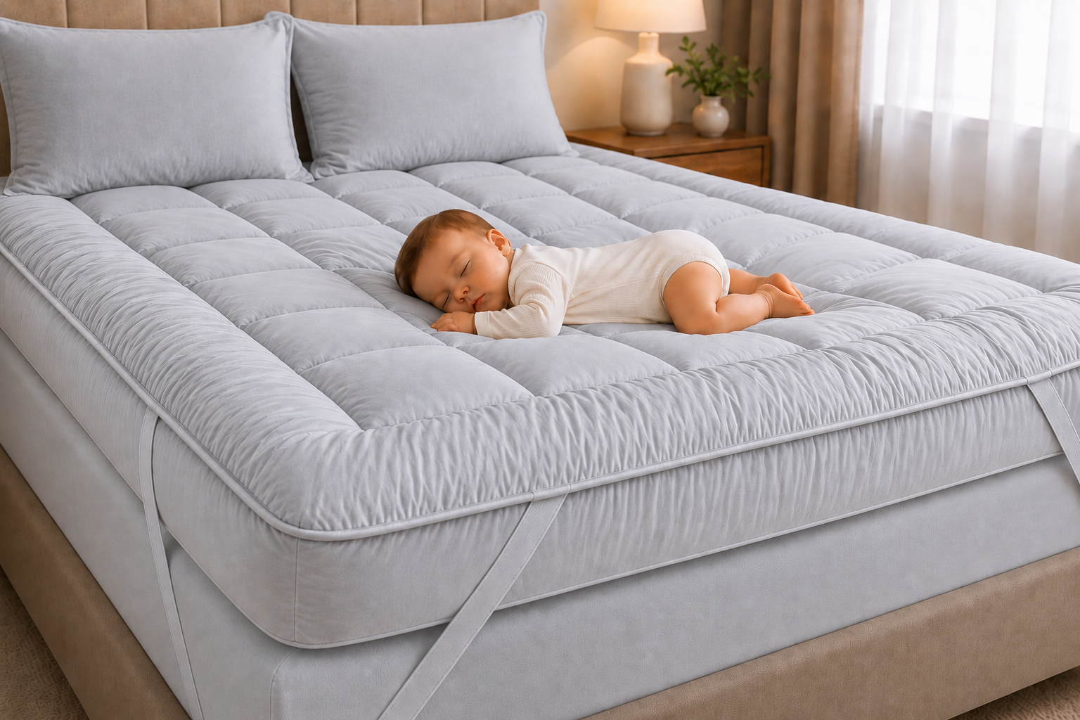 Mattress Topper Silver