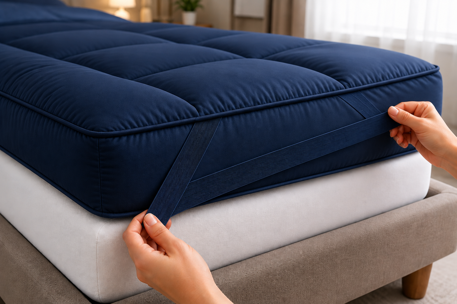 Mattress Topper Navy